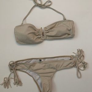 Gold/Cream Roxy Bikini
